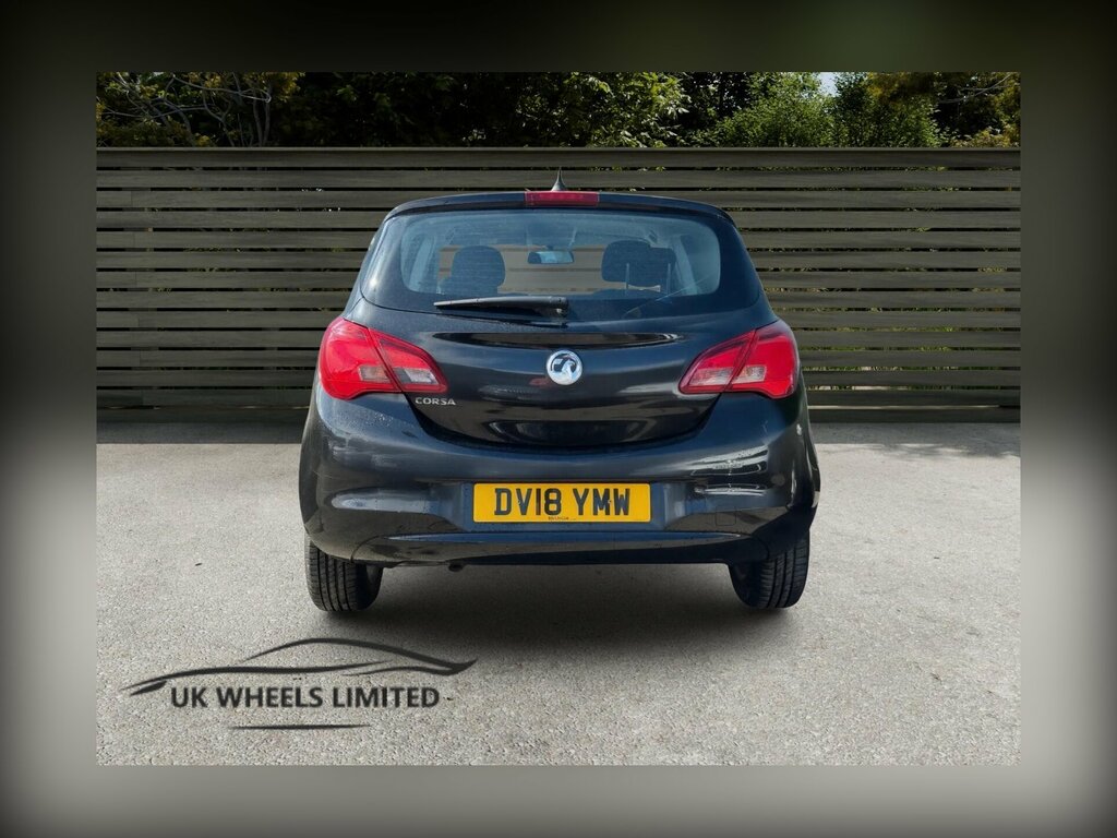 Vauxhall Corsa 1.4I Ecotec Design Easytronic Euro 6 Ss DV18YMW Black #3