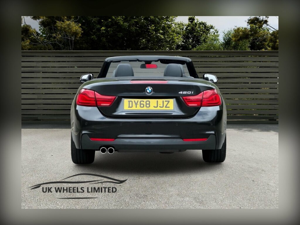 BMW 4 Series 2.0 420I M Sport Euro 6 Ss DY68JJZ Black #3