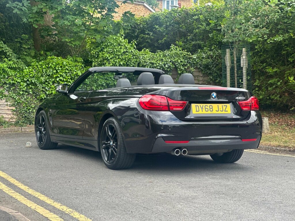 BMW 4 Series 2.0 420I M Sport Euro 6 Ss DY68JJZ Black #5