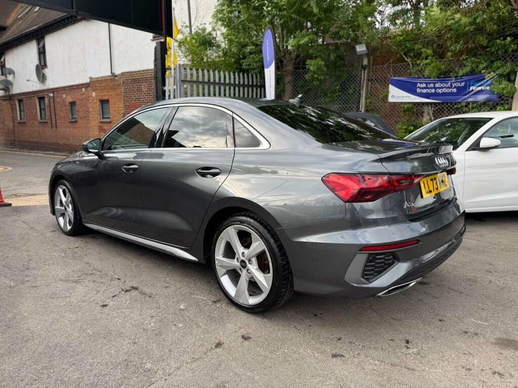 Audi A3 1.0 Tfsi 30 S Line S Tronic Euro 6 Ss LL73WMZ Grey #5