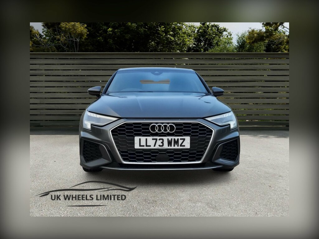 Audi A3 1.0 Tfsi 30 S Line S Tronic Euro 6 Ss LL73WMZ Grey #2