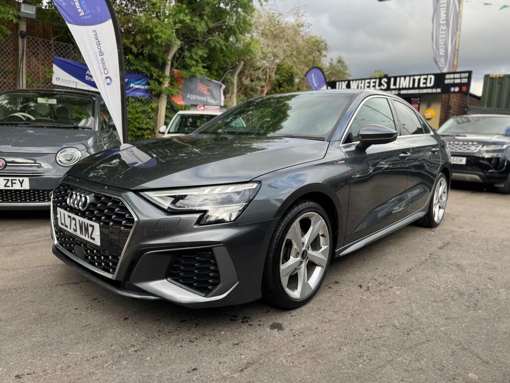 Audi A3 1.0 Tfsi 30 S Line S Tronic Euro 6 Ss LL73WMZ Grey #6