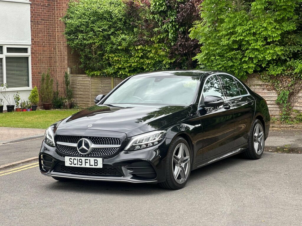 Mercedes-Benz C Class 1.5 C200 Mhev Eq Boost Amg Line G-tronic Euro 6 SC19FLB Black #6
