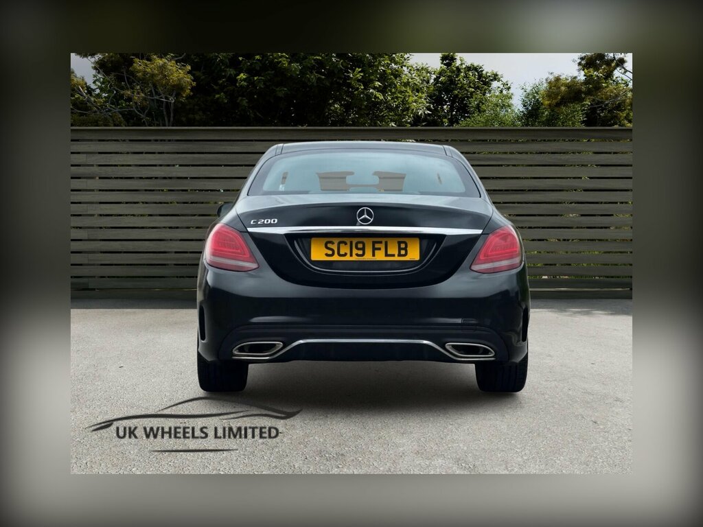 Mercedes-Benz C Class 1.5 C200 Mhev Eq Boost Amg Line G-tronic Euro 6 SC19FLB Black #3