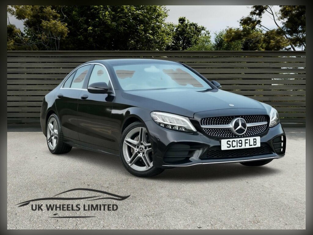 Mercedes-Benz C Class 1.5 C200 Mhev Eq Boost Amg Line G-tronic Euro 6 Black