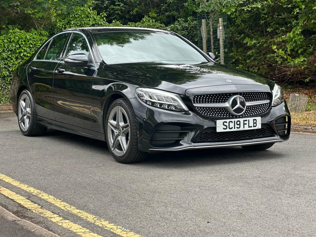 Mercedes-Benz C Class 1.5 C200 Mhev Eq Boost Amg Line G-tronic Euro 6 SC19FLB Black #4