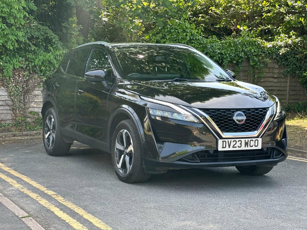 Nissan Qashqai 1.3 Dig-t Mhev N-connecta Xtron Euro 6 Ss DV23WCO Black #4