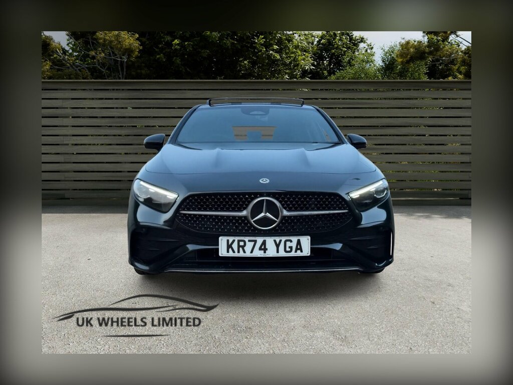 Mercedes-Benz A Class 1.3 A200h Mhev Amg Line Premium Plus 7G-dct Euro KR74YGA Black #2