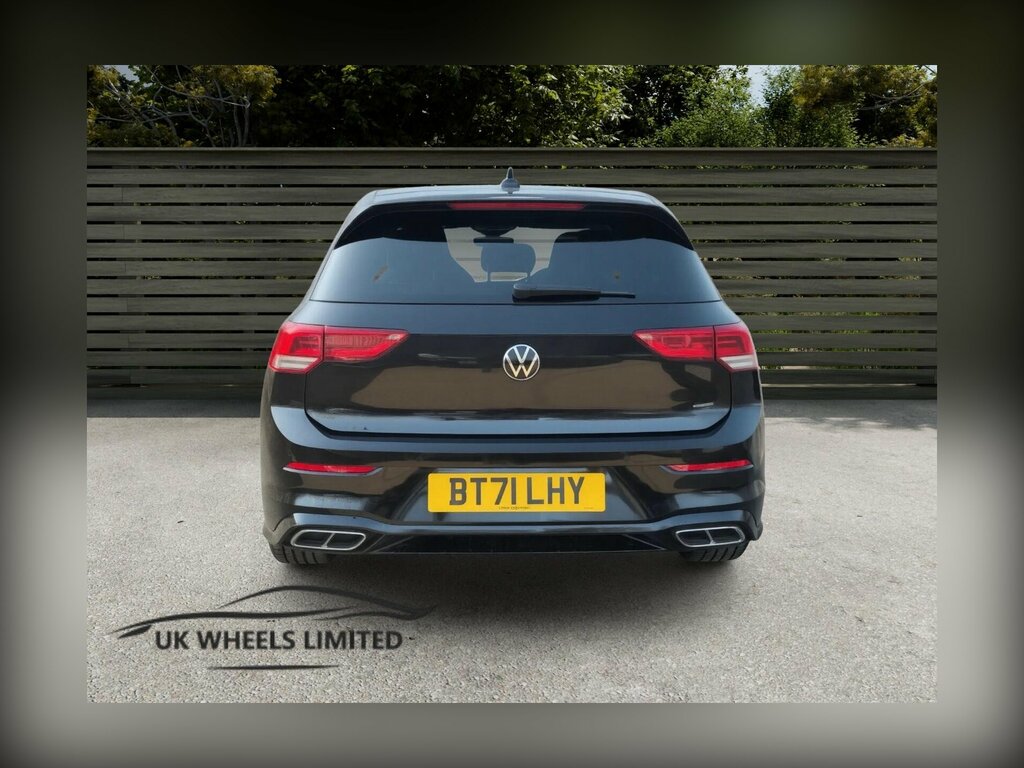 Volkswagen Golf 1.5 Etsi Mhev R-line Dsg Euro 6 Ss BT71LHY Black #3