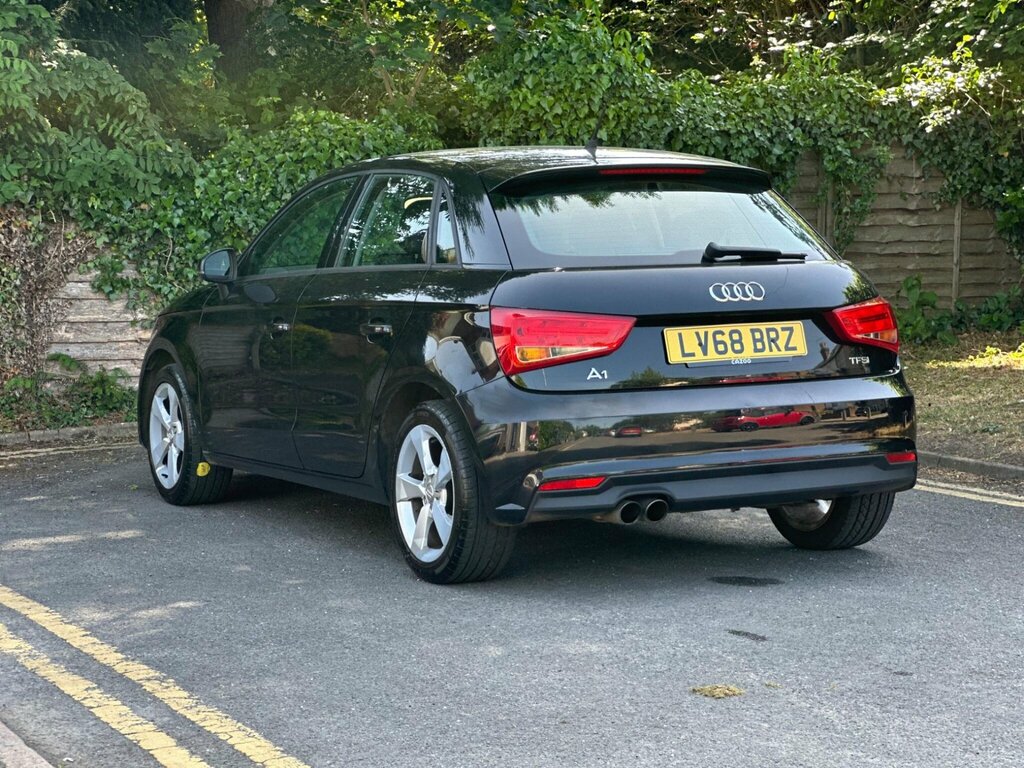 Audi A1 1.4 Tfsi Sport Sportback S Tronic Euro 6 Ss LV68BRZ Black #5
