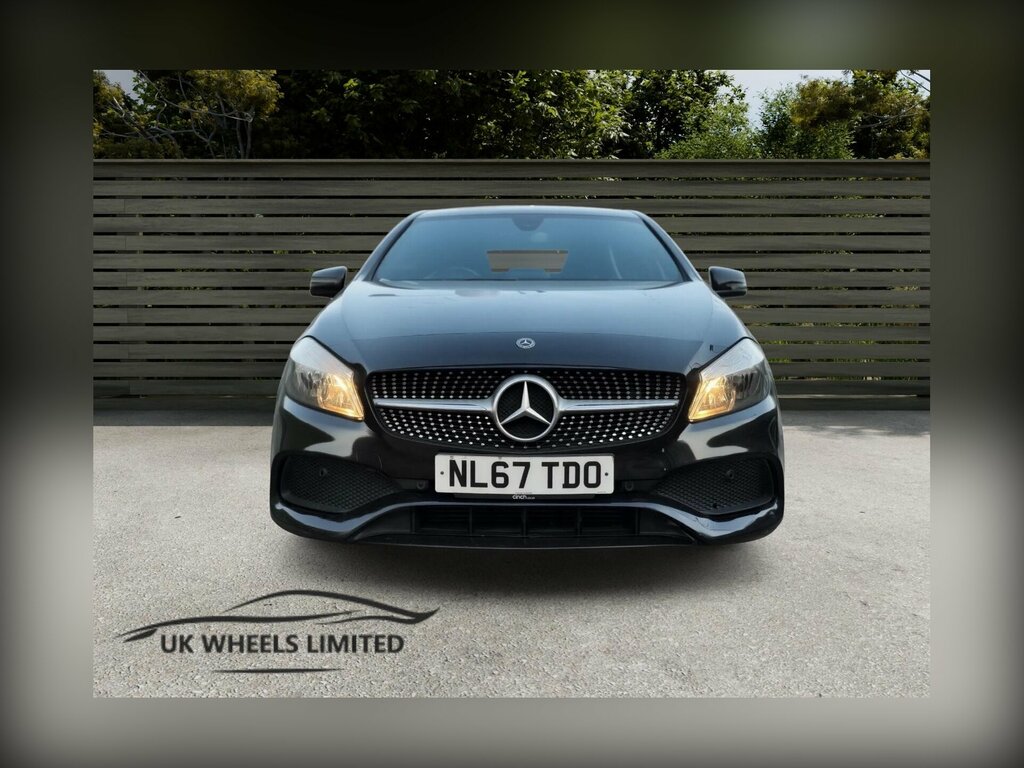 Mercedes-Benz A Class 1.6 A160 Amg Line Executive 7G-dct Euro 6 Ss NL67TDO Black #2