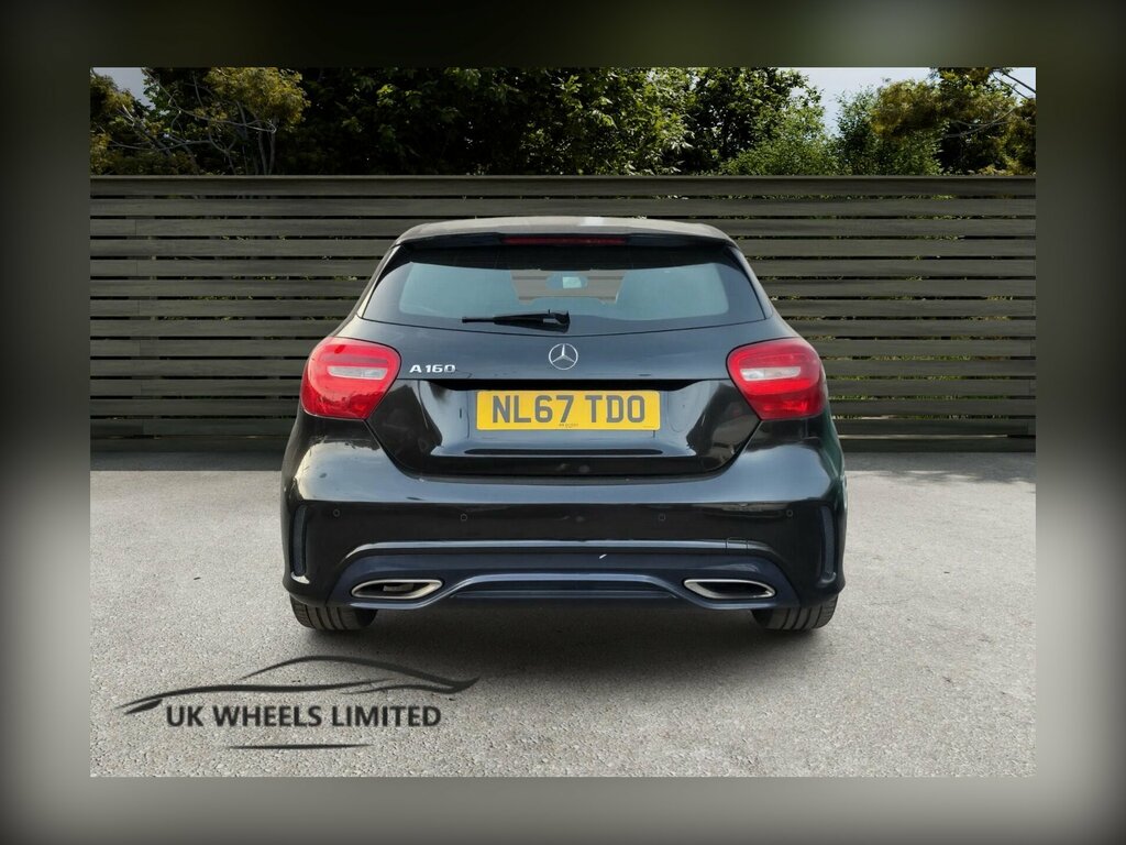Mercedes-Benz A Class 1.6 A160 Amg Line Executive 7G-dct Euro 6 Ss NL67TDO Black #3