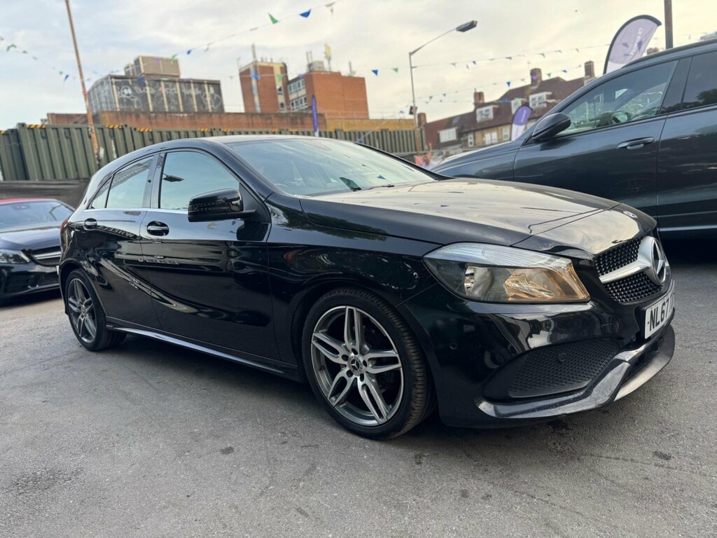 Mercedes-Benz A Class 1.6 A160 Amg Line Executive 7G-dct Euro 6 Ss NL67TDO Black #6
