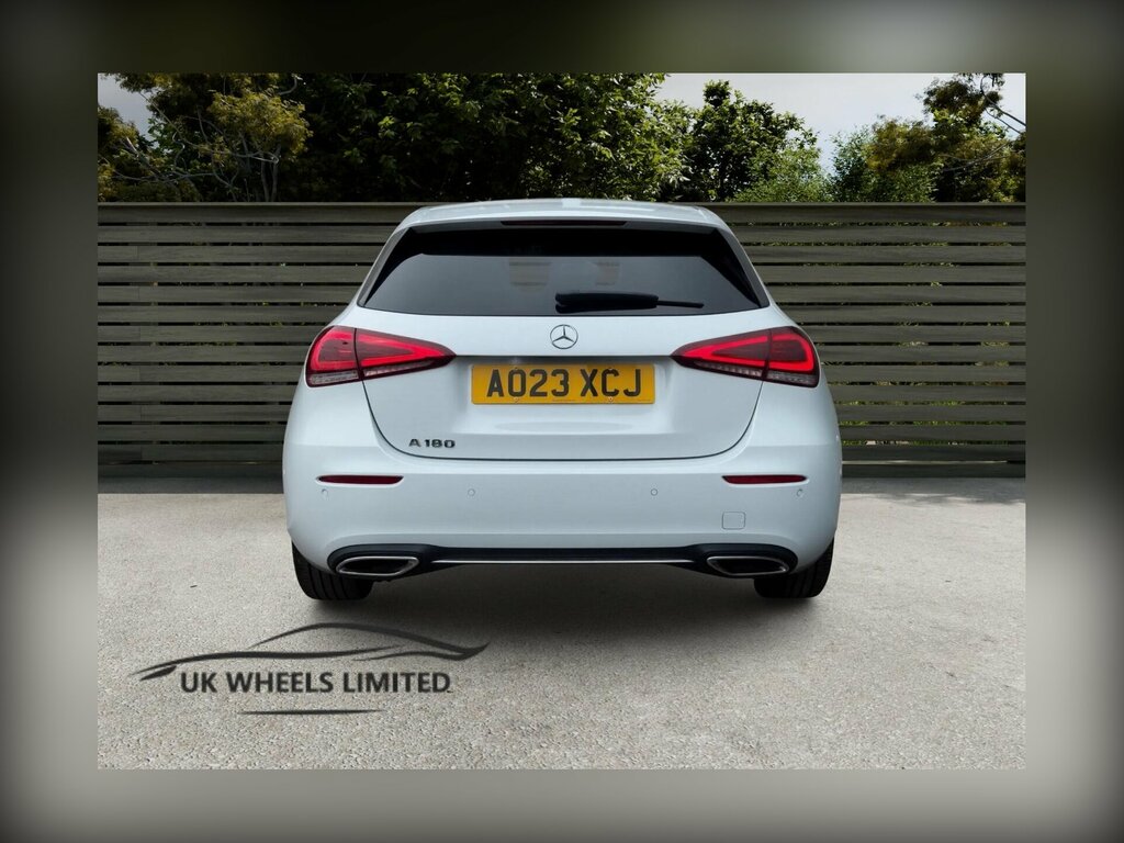 Mercedes-Benz A Class 1.3 A180 Sport Executive 7G-dct Euro 6 Ss AO23XCJ White #3
