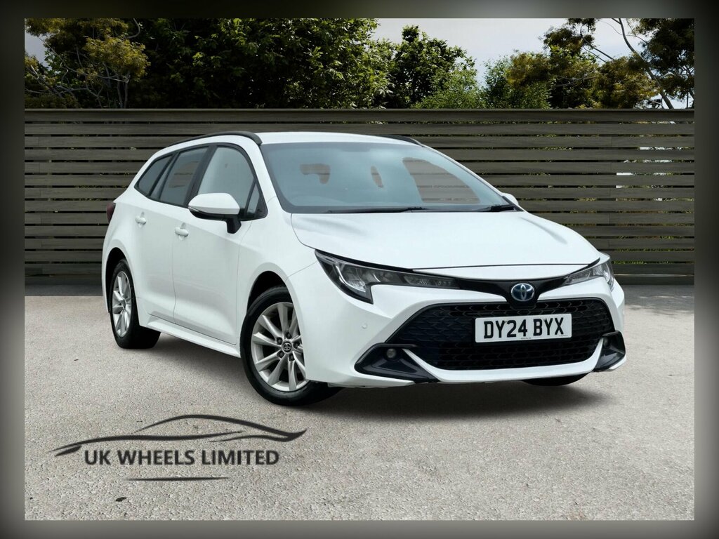 Toyota Corolla 1.8 Vvt-h Icon Touring Sports Cvt Euro 6 Ss White