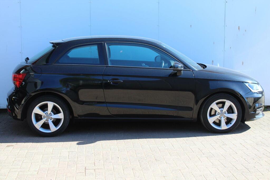 Audi A1 Hatchback NU66CYG Black #6