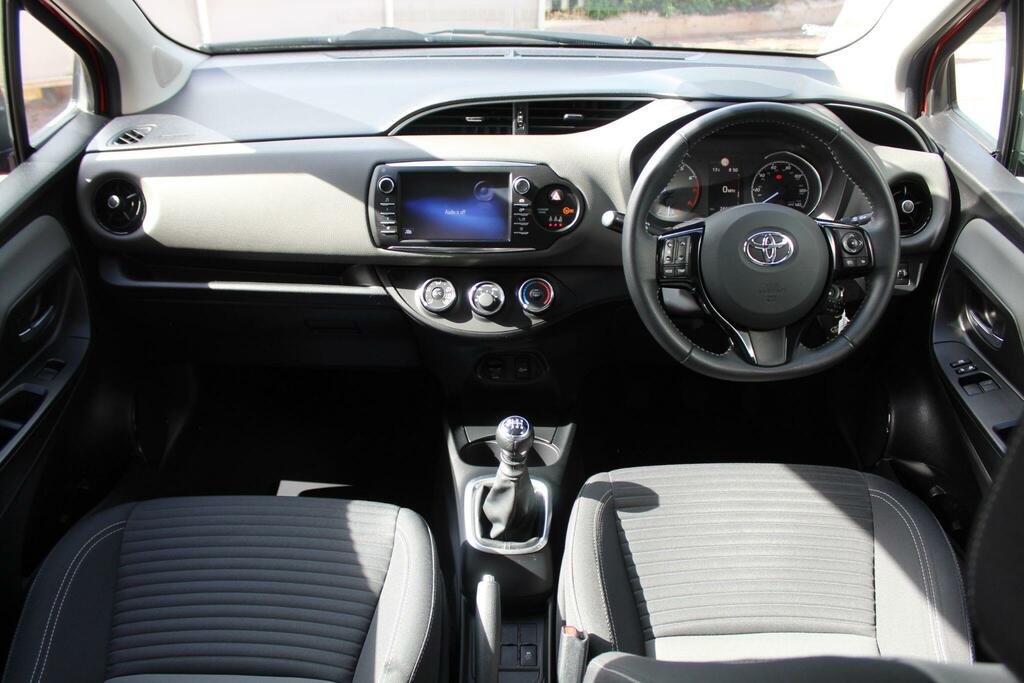 Toyota Yaris Hatchback YP18XJT Red #3