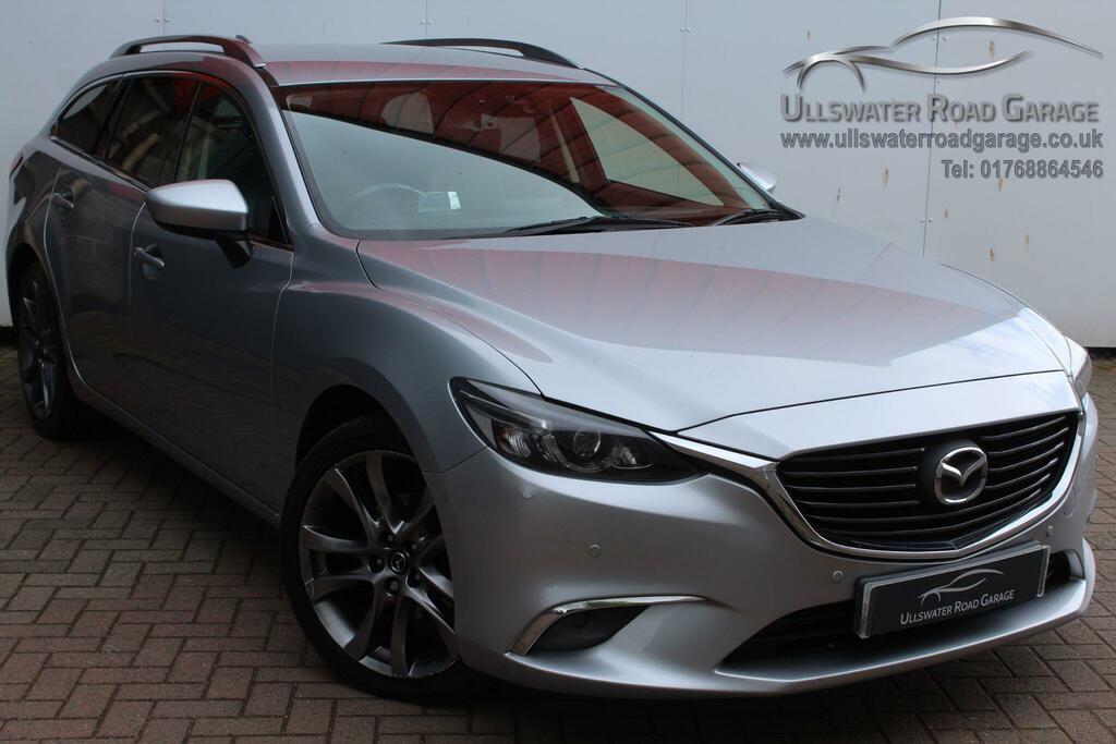 Mazda 6 Estate Silver