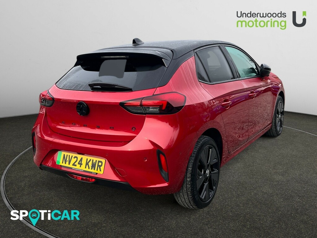 Vauxhall Corsa-e 100Kw Ultimate 50Kwh NV24KWR Red #5