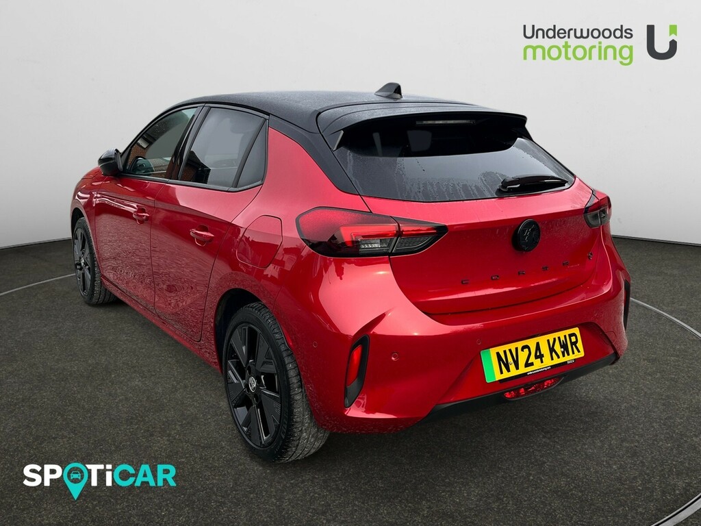 Vauxhall Corsa-e 100Kw Ultimate 50Kwh NV24KWR Red #3