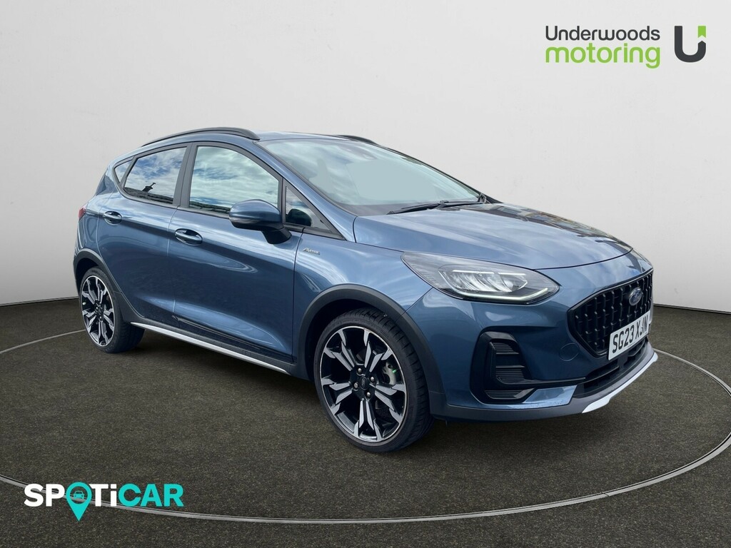Ford Fiesta 1.0 Ecoboost Hybrid Mhev 125 Active X Blue