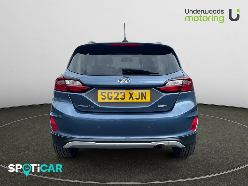 Ford Fiesta 1.0 Ecoboost Hybrid Mhev 125 Active X SG23XJN Blue #6