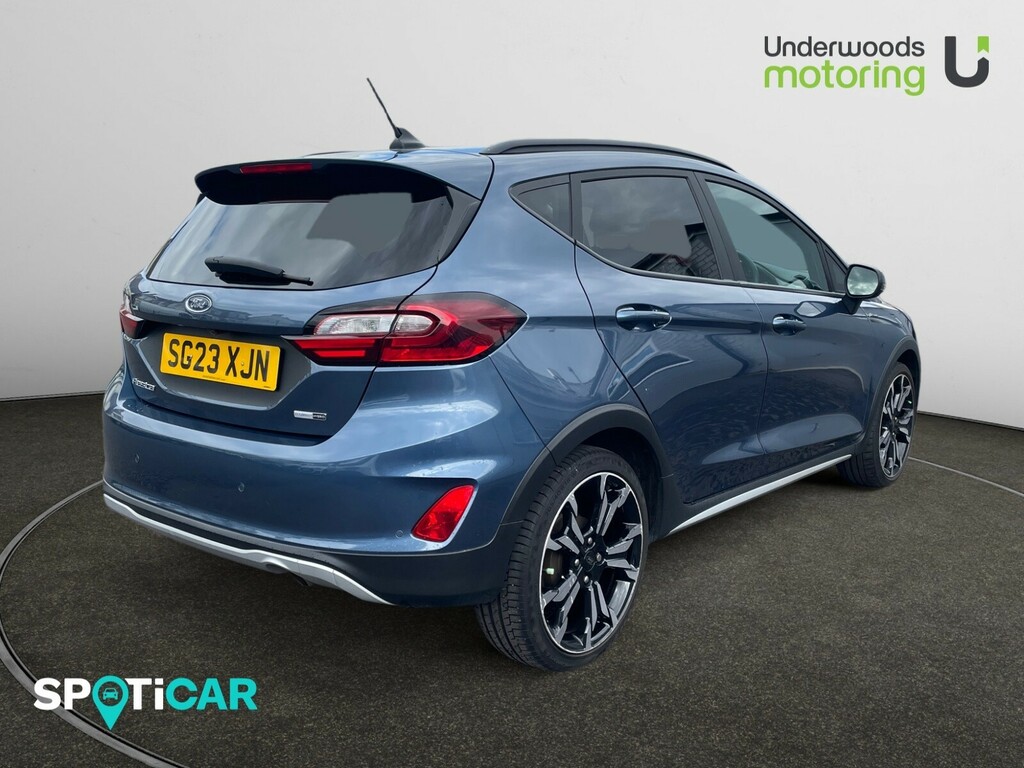 Ford Fiesta 1.0 Ecoboost Hybrid Mhev 125 Active X SG23XJN Blue #5