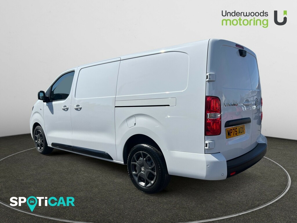 Vauxhall Vivaro 2.2 Turbo D 150 Pro H1 Van MP75AOX White #4