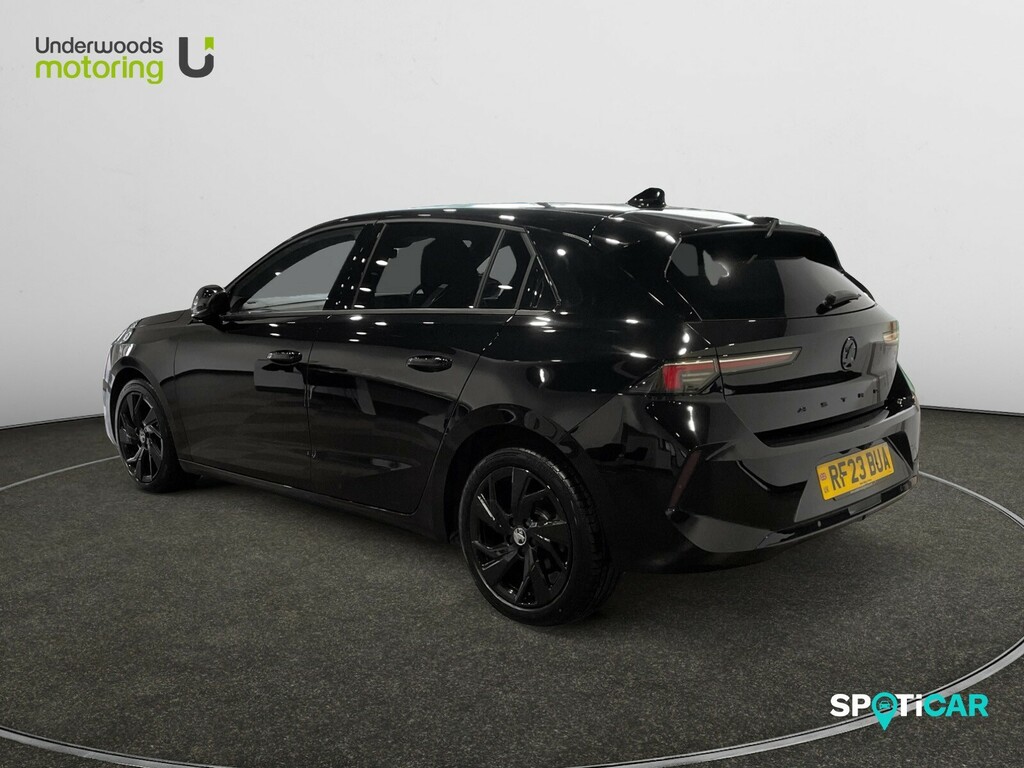 Vauxhall Astra 1.2 Turbo 130Ps Gs RF23BUA Black #3
