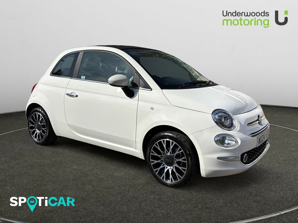 Fiat 500 1.0 70Ps Mild Hybrid Convertible White