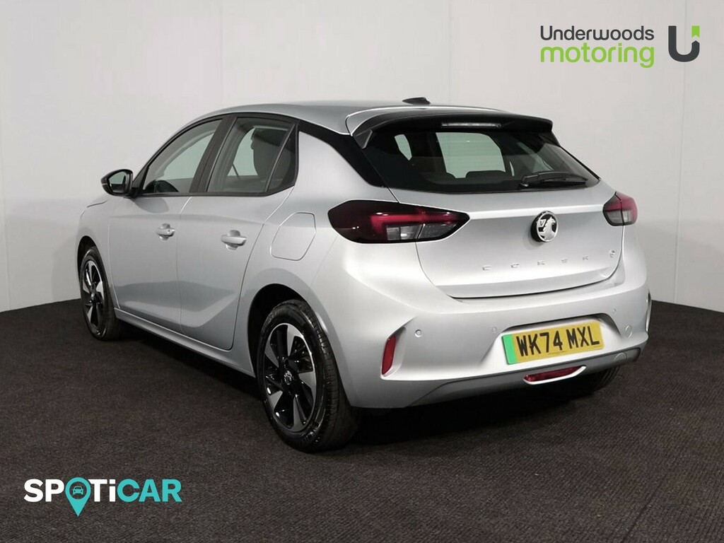 Vauxhall Corsa-e 100Kw Design 50Kwh WK74MXL Silver #3