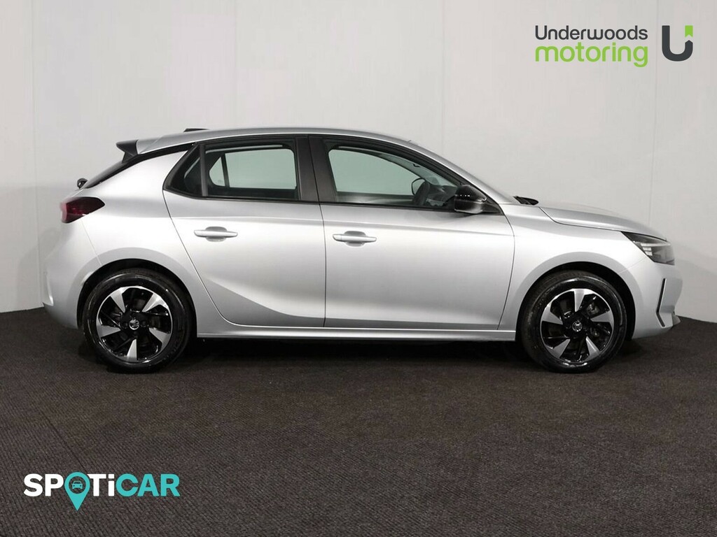 Vauxhall Corsa-e 100Kw Design 50Kwh WK74MXL Silver #4