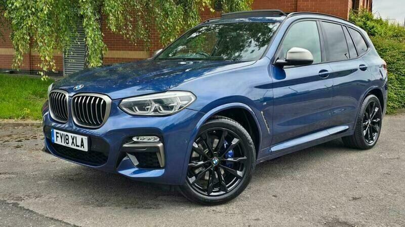 BMW X3 3.0 M40i Suv FY18XLA Blue #2