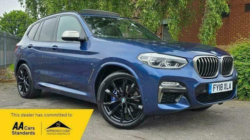 BMW X3 3.0 M40i Suv Blue