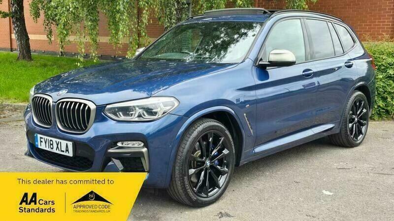 BMW X3 3.0 M40i Suv FY18XLA Blue #6