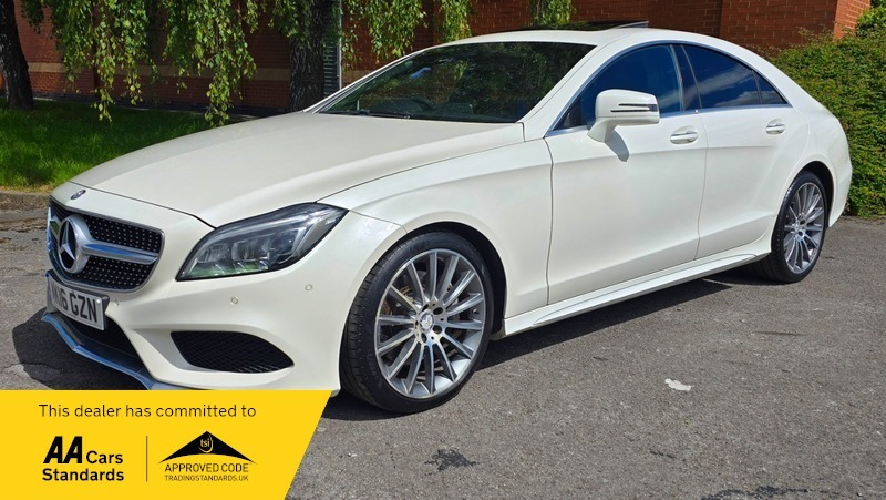 Mercedes-Benz CLS 3.0 Cls350d V6 Amg MK16GZN White #6