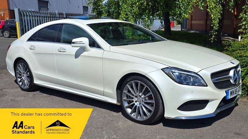 Mercedes-Benz CLS 3.0 Cls350d V6 Amg MK16GZN White #5