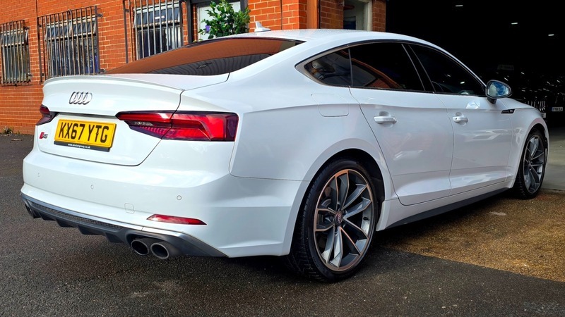 Audi S5 3.0 Tfsi V6 Sportback KX67YTG White #3