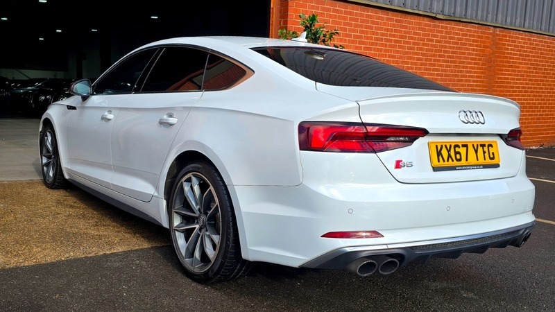 Audi S5 3.0 Tfsi V6 Sportback KX67YTG White #4