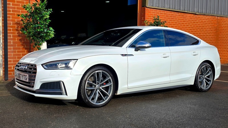 Audi S5 3.0 Tfsi V6 Sportback KX67YTG White #5