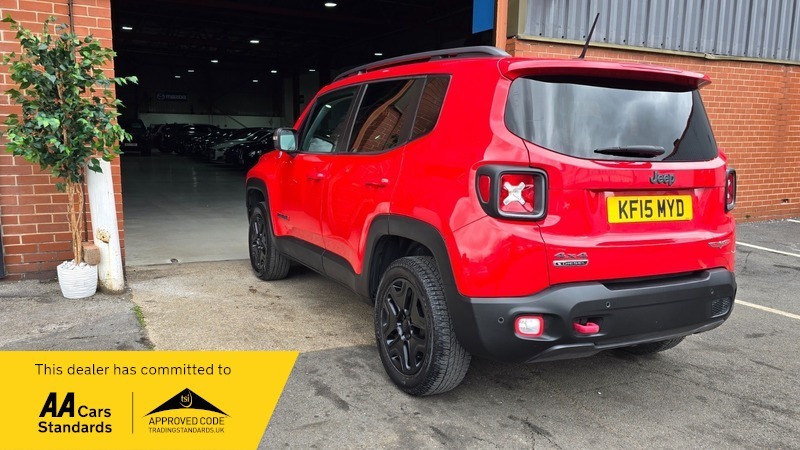 Jeep Renegade 2.0 Multijetii Trailhawk Suv KF15MYD Red #3