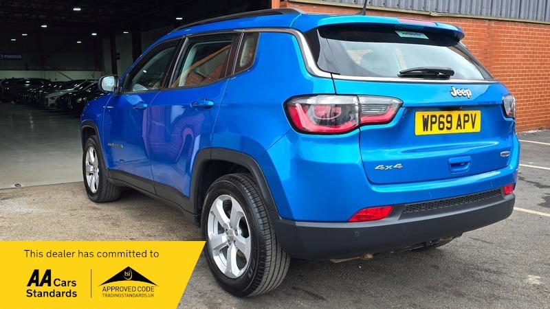 Jeep Compass 2.0 Multijetii Longitude Suv WP69APV Blue #5