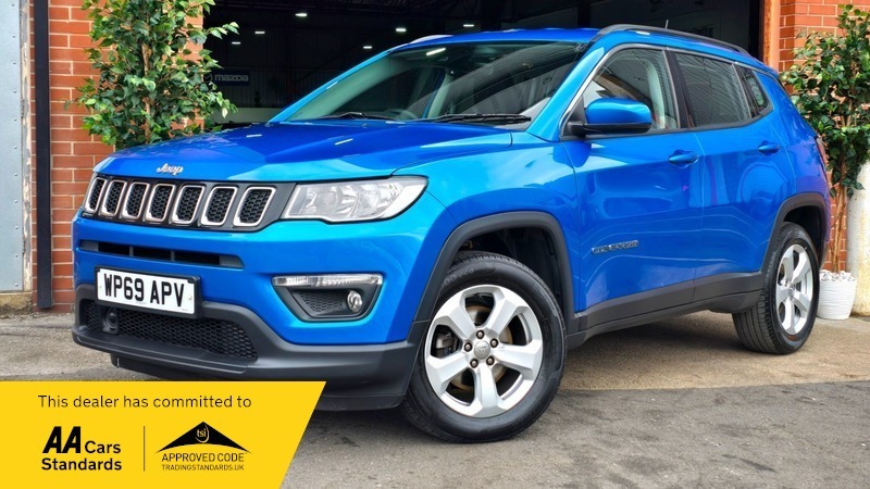 Jeep Compass 2.0 Multijetii Longitude Suv WP69APV Blue #4