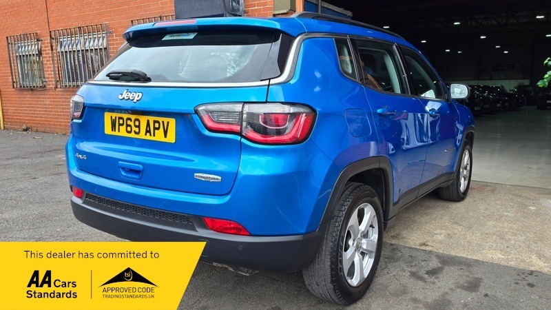 Jeep Compass 2.0 Multijetii Longitude Suv WP69APV Blue #6