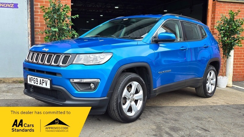 Jeep Compass 2.0 Multijetii Longitude Suv WP69APV Blue #2