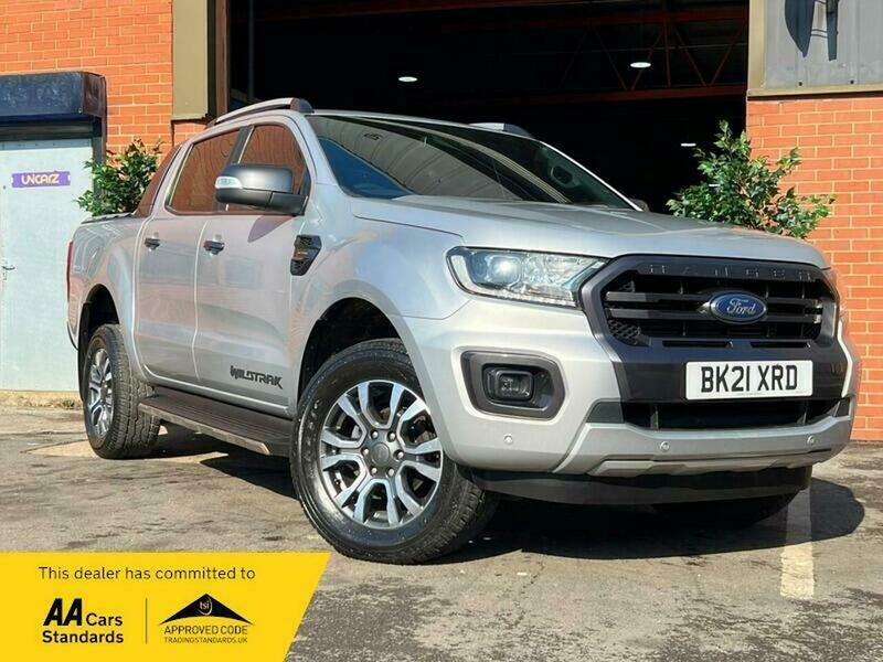 Ford Ranger 2.0 Ecoblue Wildtrak Pickup Silver