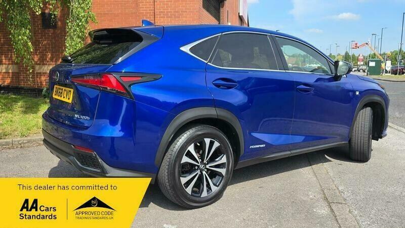 Lexus NX 2.5 300H F Sport BK68CVO Blue #4