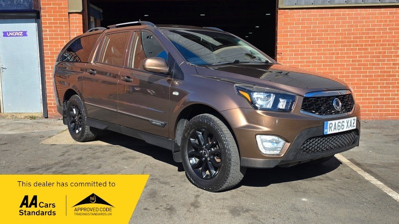SsangYong Musso 2.2D Ex Pickup Double Brown #4