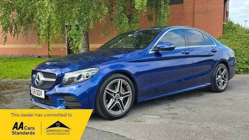 Mercedes-Benz C Class 1.5 C200 Mhev Eq KJ19OOV Blue #6