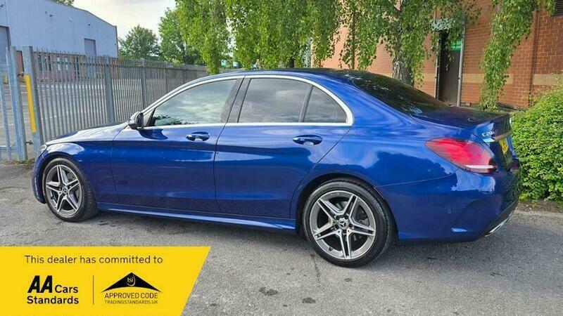 Mercedes-Benz C Class 1.5 C200 Mhev Eq KJ19OOV Blue #5